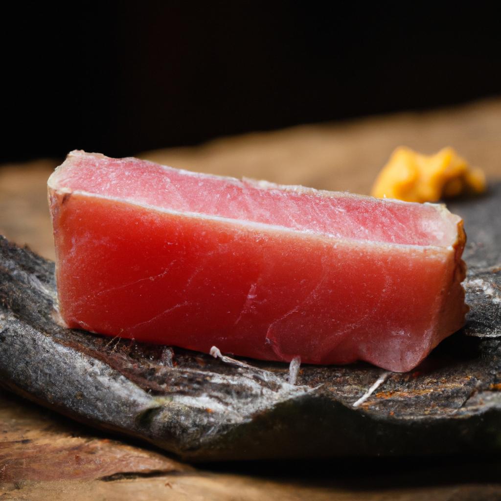 新鮮なマグロ料理を堪能