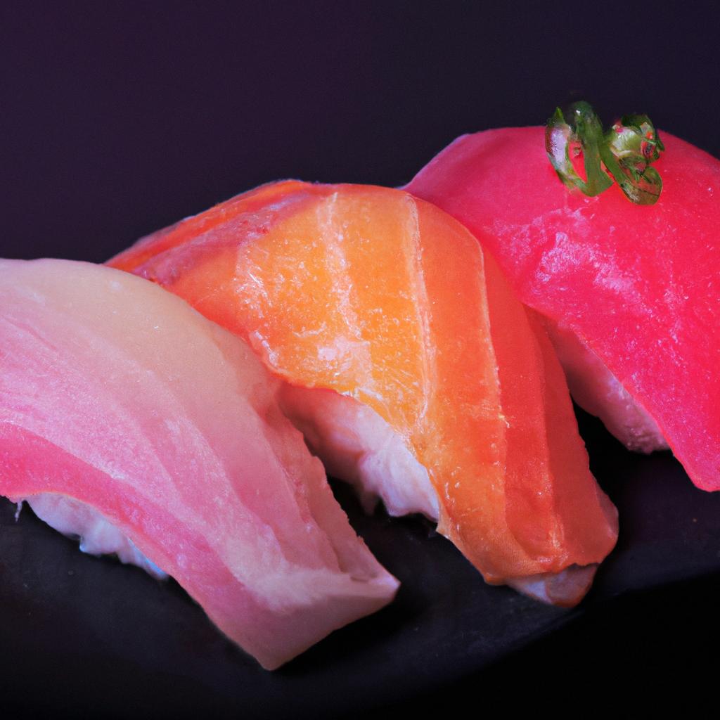多彩なマグロ料理のメニュー