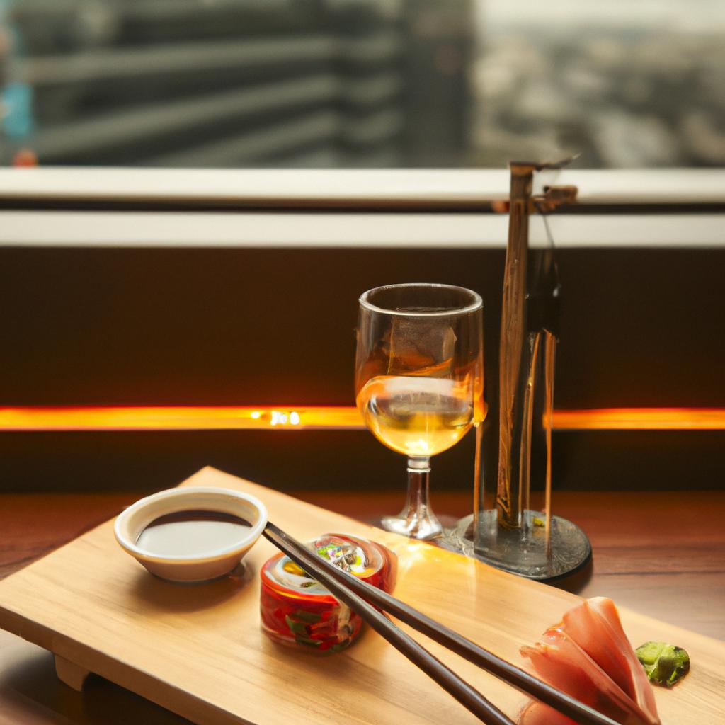 4. 厳選された日本酒と共に