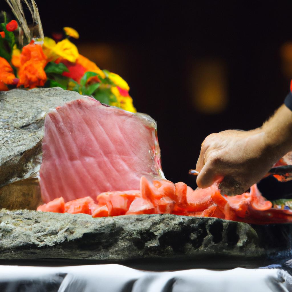 【マグロ解体ショー】視覚でも楽しむ