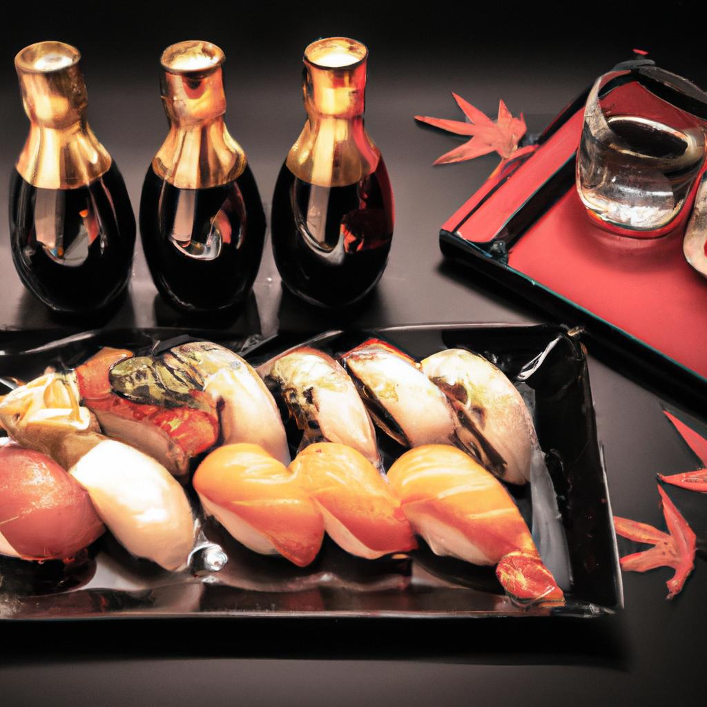 特製日本酒とのペアリング