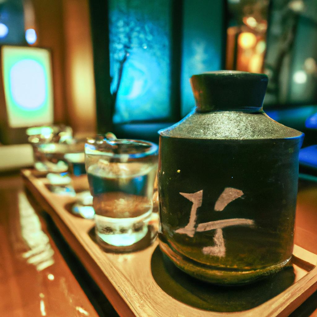 厳選された日本酒のラインナップ