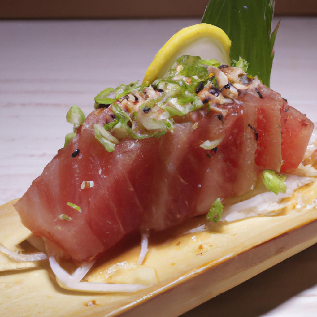 多彩なマグロメニューで宴会を彩る