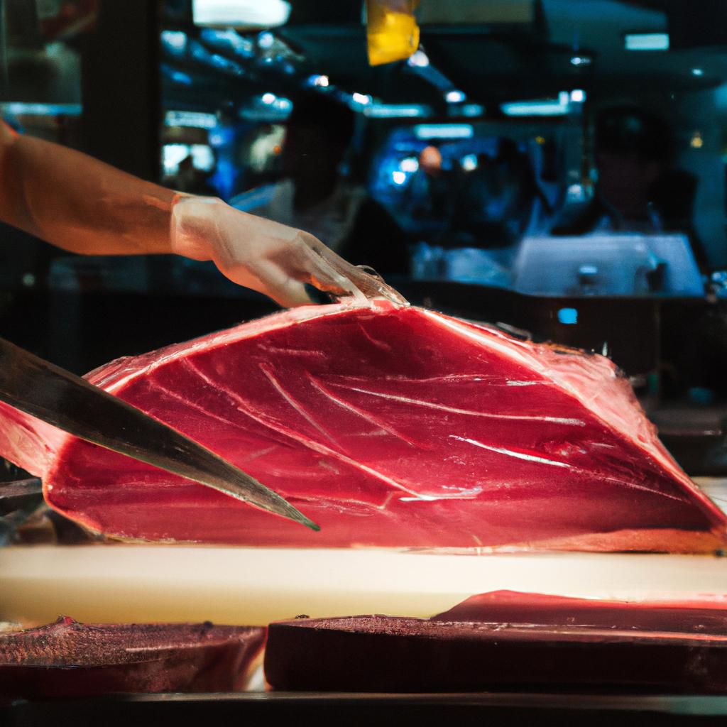 マグロ解体ショーの魅力