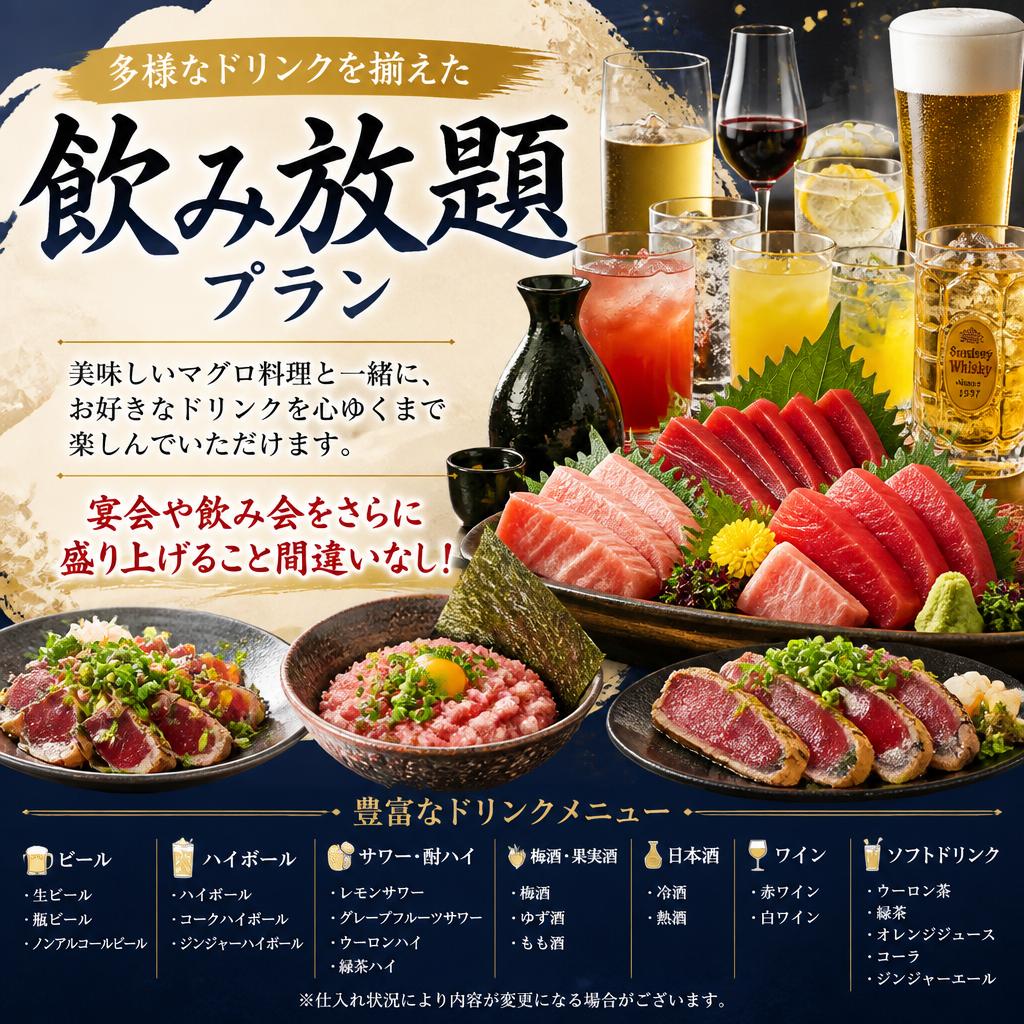 飲み放題プランの魅力