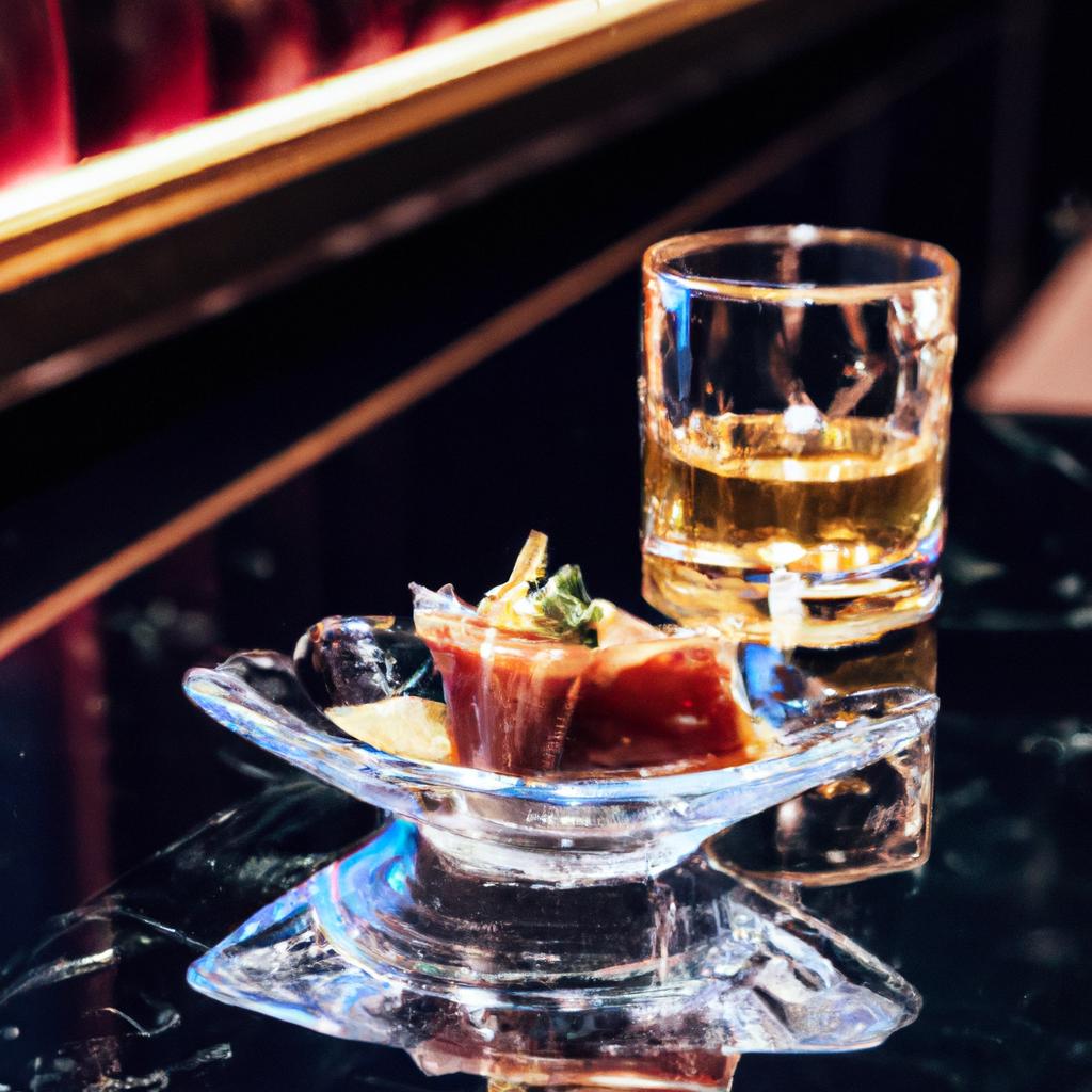 特製ドリンクとマグロ料理のベストペアリング
